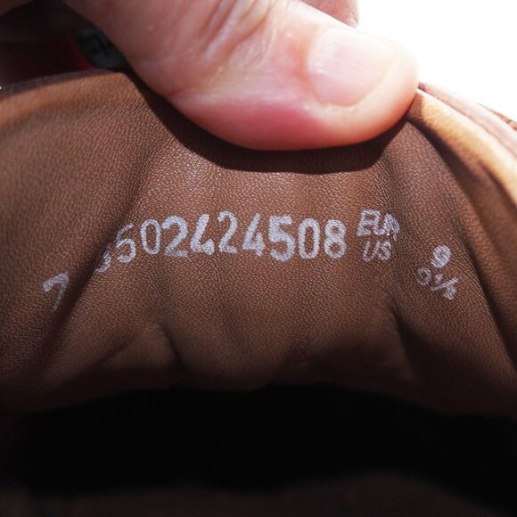 Mephisto Vido Casual Leather Sneakers Men's 9 Chestnut Brown Walking Comfort - Picture 10 of 13